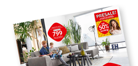 Outlet meubelen en showroommodellen Profijt Meubel